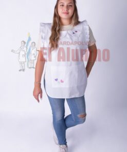 Alternative view of 6804 - Poncho de Niña Bordado ARCIEL