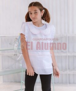 6806 - Ponchito ARCIEL Con Puntilla Rosa