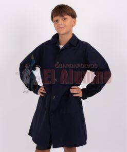 6205 - Guardapolvo Recto Niño Color Azul ARCIEL