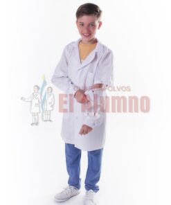 0622 - Guardapolvo Recto ARCIEL Con Broches Manga Desmontable