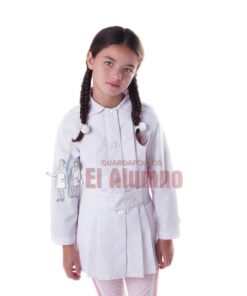 6404 - Guardapolvo Tableado Abotonado Adelante ARCIEL