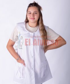 0662 - Guardapolvo Broderie Adulto s/manga