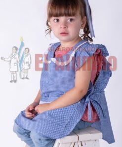6801 - Ponchito de Niño Cuadrille Con Broderie