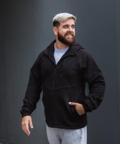 Alternative view of 0442 - Campera Leo - Frisa con capucha