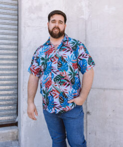 3231 - Camisa Usa - Fibrana Estampada