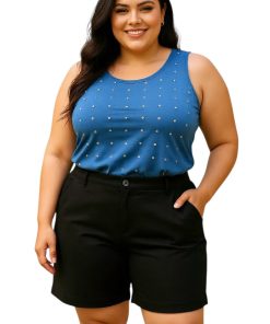 0516 - Bermuda de Cotton Saten