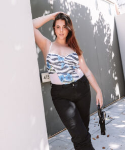 5025 - Body Asti - Viscosa y Tul