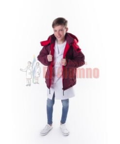 Alternative view of 4901 - Campera Microfibra Niño c/polar y capucha