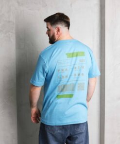 Alternative view of 1701 - Remera Básica QR - Jersey Estampada