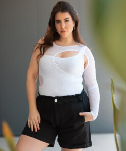 5067 - Body Nanded - Viscosa y Tul Elastizado