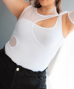 Alternative view of 5067 - Body Nanded - Viscosa y Tul Elastizado