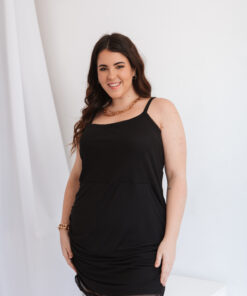 Alternative view of 7134 - Vestido Trhissur - Seda Fría y Tul Elastizado