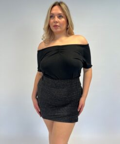 3044 - Pollera Sambahi - Lurex Elastizado