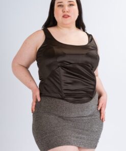 3044 - Pollera Sambahi - Lurex Elastizado