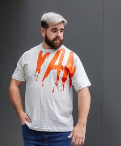 1701 - Remera Básica Estampada Van - Jersey