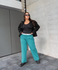 7702 - Pantalón Bendigo - Crep Zara Cintura Doble