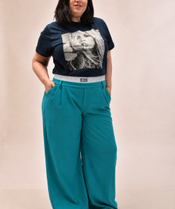7702 - Pantalón Bendigo - Crep Zara Cintura Doble