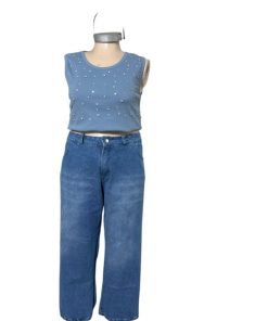 Alternative view of 5553 - Pantalón Sidney - Jean Rígido