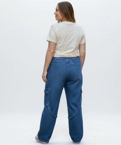 Alternative view of 5550 - Pantalón Amravati - Jean Rígido