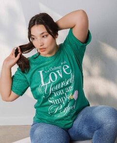 3930 - Remera Atenea - Jersey Estampada Love Your Self