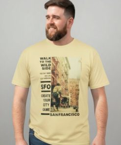 1701 - Remera Básica WALK SAN FRANCISCO – Jersey Estampada