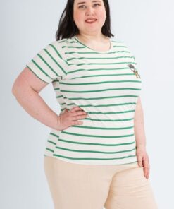 39008 - Remera Bonjour - Algodón Rayada