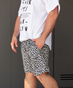 Alternative view of 2084 - Short de Baño Rajkot - Microfibra Estampada