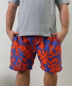 2084 - Short de Baño Rajkot - Microfibra Estampada