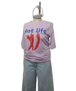 Alternative view of 39038 - Remera Hot Life - Algodon Estampado