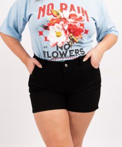 Alternative view of 2259 - Short Bella - Jean Rígido C/ Elástico en Cintura