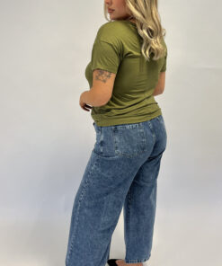 Alternative view of 5566 - Pantalón Saenz - Jean Ancho Rígido