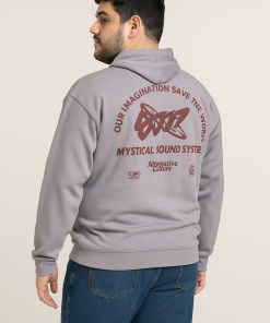 Alternative view of 44123 - Buzo Tierra del Fuego - Frisa Estampado