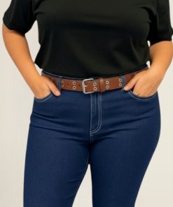 Alternative view of 1111153 - Cinturon Doble Ojalillo - Eco Cuero