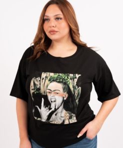 39046 - Remera Frida - Algodón Estampado