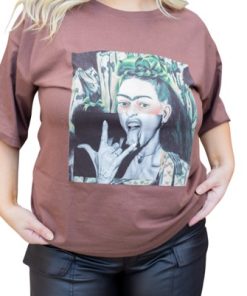 Alternative view of 39046 - Remera Frida - Algodón Estampado