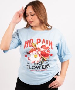 39047 - Remera Flowers - Algodón Estampado