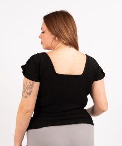 Alternative view of 39069 - Remera Durian - Modal Acanalado Elastizado