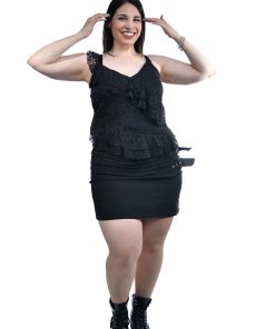 Alternative view of 2267 - Short/Pollera Mora - Bengalina y Short Microfibra Elastizada