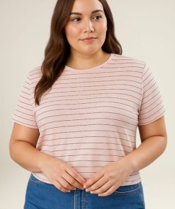 Alternative view of 39081 - Remera Melocoton - Viscosa Rayada