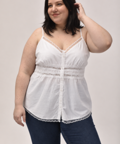 73005 - Blusa Encaje - Fibrana c/Puntilla