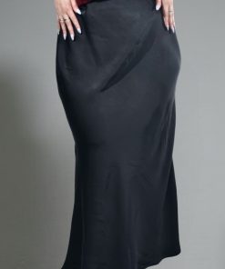 Alternative view of 75500 - Pollera Larga - Saten Elastizada