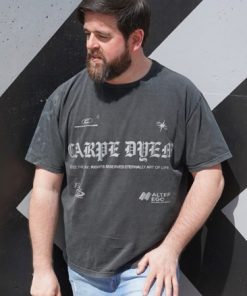 1707 - Remera Acid - Algodon Estampado Carpe Dyem