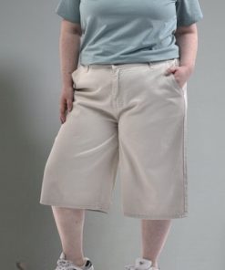 70008 - Bermuda c/Elástico en Cintura - Jean Rigido