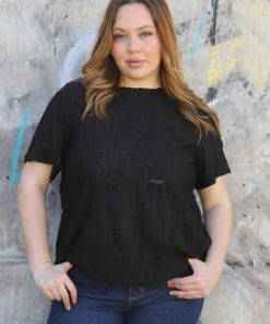 73003 - Remera Gaspiada - Evase