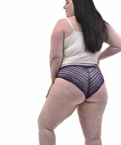 0901 - Bombacha Romantic - Doble Piel Puntilla c/Spandex x12 un.