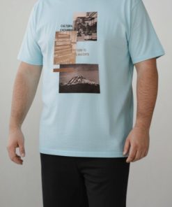 Alternative view of 1701 - Remera Básica Cultural - Jersey Estampada