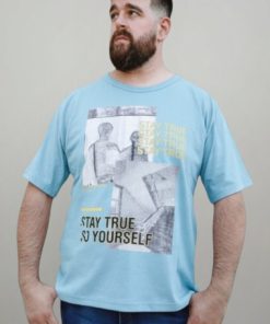 Alternative view of 1701 - Remera Básica Estampada STAY TRUE - Jersey