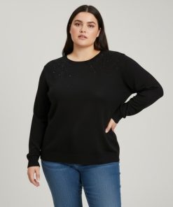 Alternative view of 77002 - Sweater Brillo en el Frente