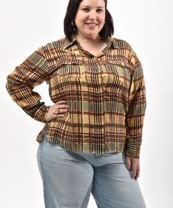 71001 – Camisa a Cuadros – Fibrana