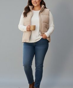 76503 - Chaleco Puff - Microfibra y Guata